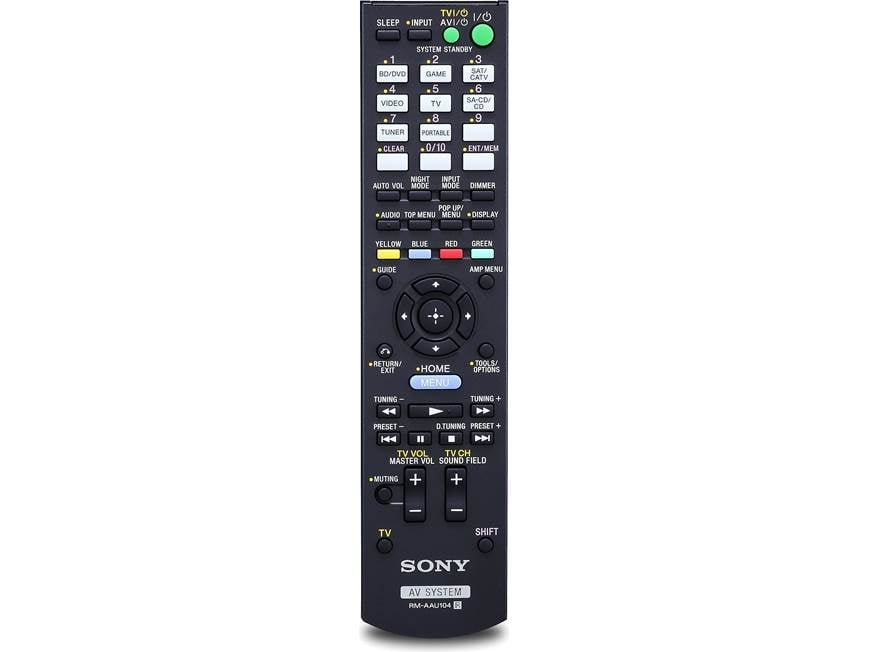 Sony STR-DH520 7.1-channel home theater receiver at Crutchfield
