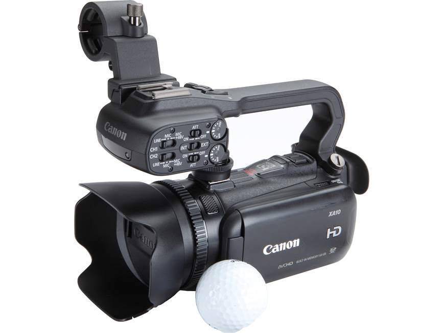Canon XA10 Professional HD camcorder at Crutchfield