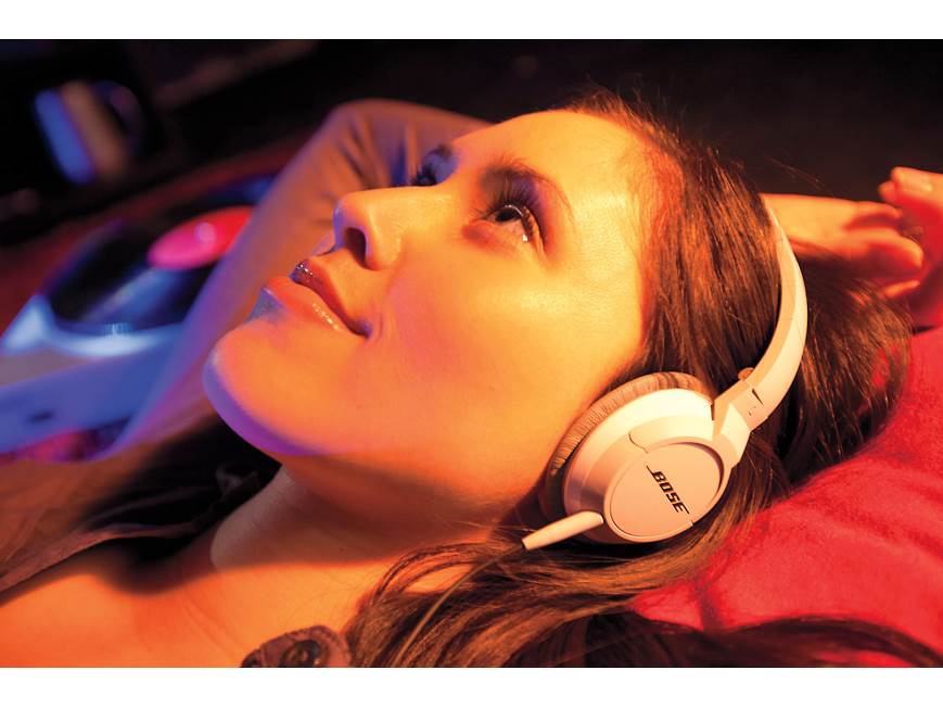 Bose® OE2 audio headphones (White) (White) at Crutchfield