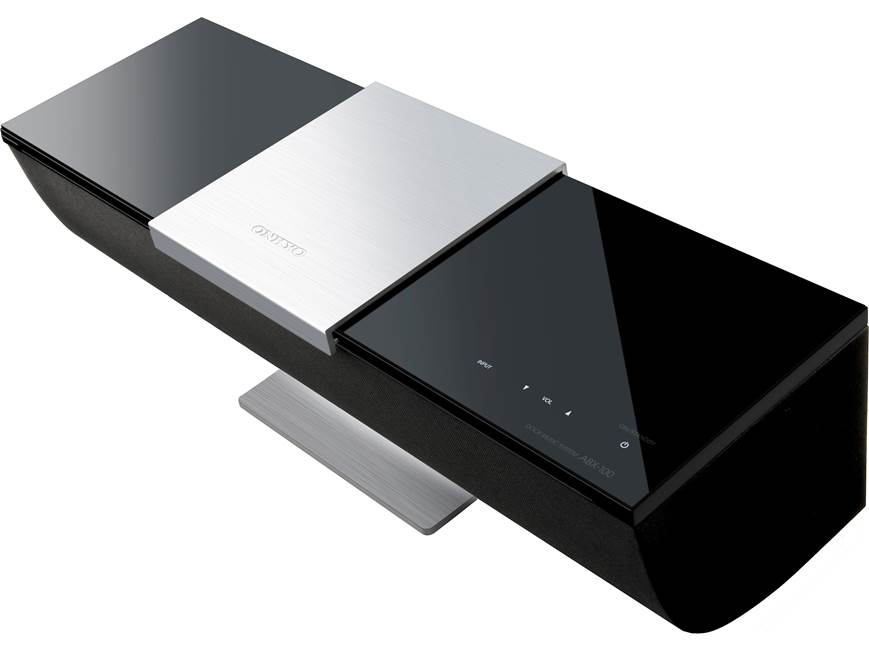 Onkyo ABX-100 Powered speaker system for iPod®/iPhone® at Crutchfield