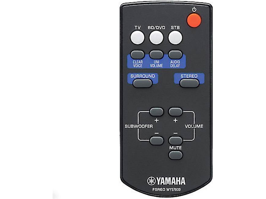 Yamaha YAS-101 Powered home theater sound bar at Crutchfield