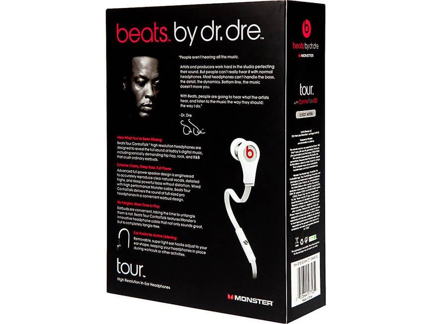 Beats Tour™ (Black) Earphone with remote and microphone (Black) at