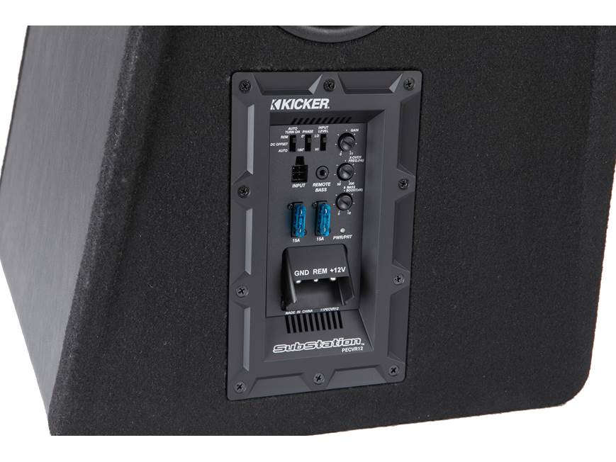 Kicker 11PECVR12 Ported powered subwoofer with 12