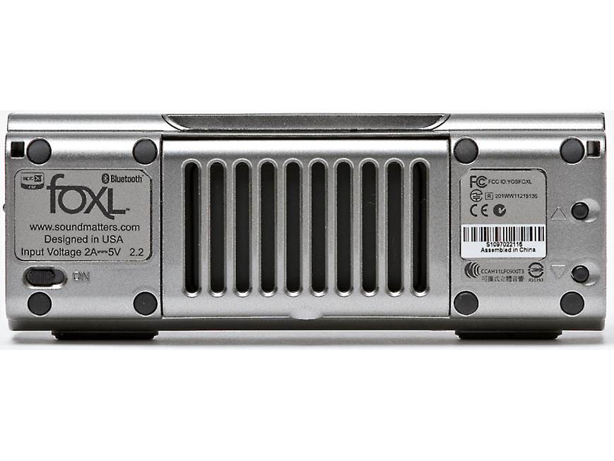 Soundmatters foxLv2 Platinum Bluetooth Rechargeable portable
