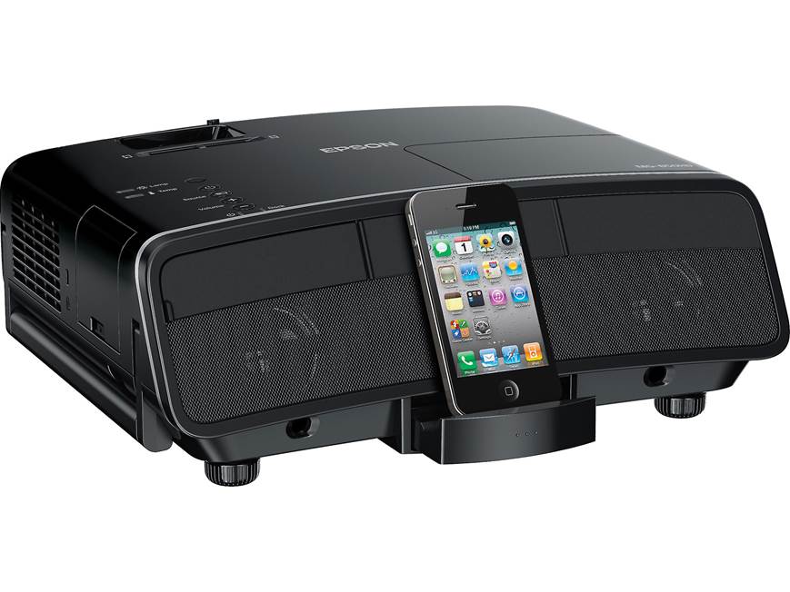 Epson MegaPlex MG-850HD 3-LCD 720p projector with built-in dock