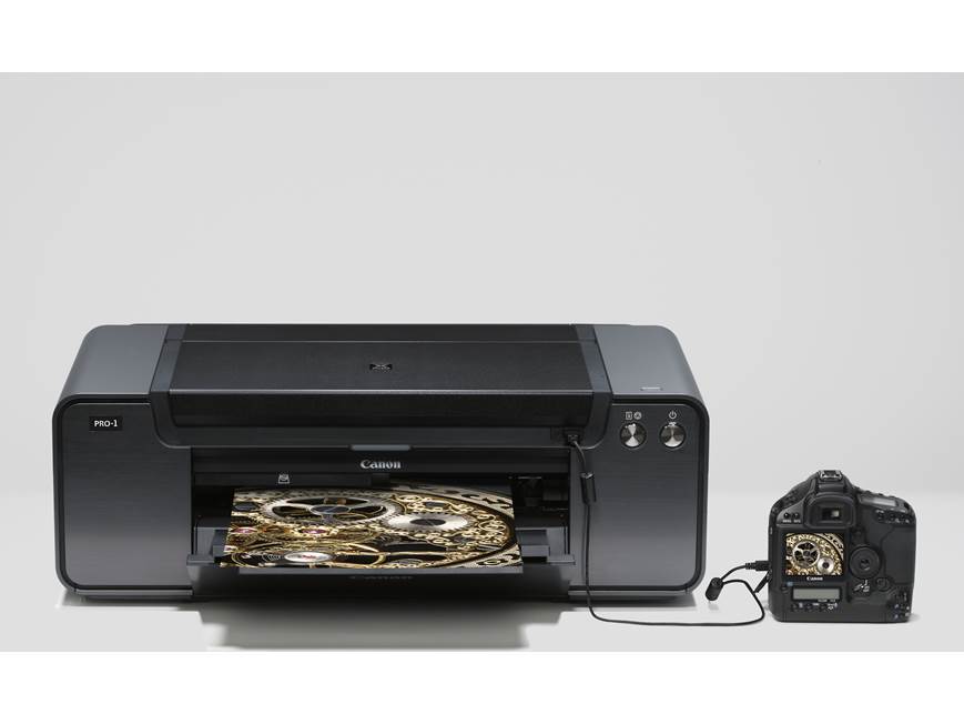 Canon PIXMA PRO-1 12-color large-format photo printer at Crutchfield
