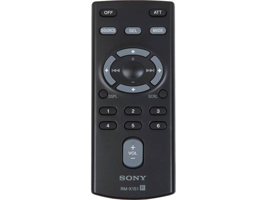 Sony CXS-GT5516F Package Includes CD receiver and 6-1/2