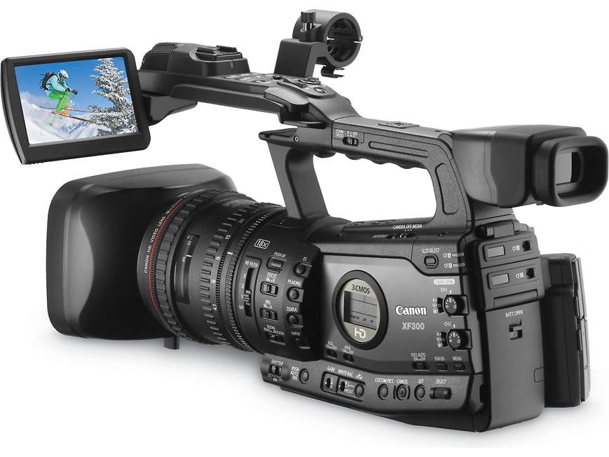 Canon ビデオカメラ　XF300 Canon XF300 High Definition Camcorder Professional three-sensor HD