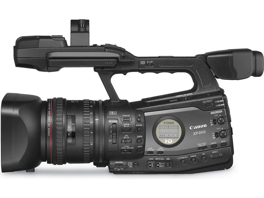 Canon XF300 High Definition Camcorder Professional three-sensor HD