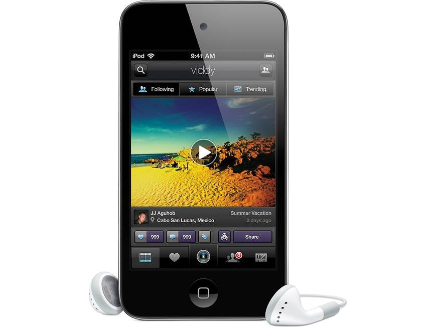 Apple 32GB iPod touch® (Black) Customizable Wi-Fi® digital media