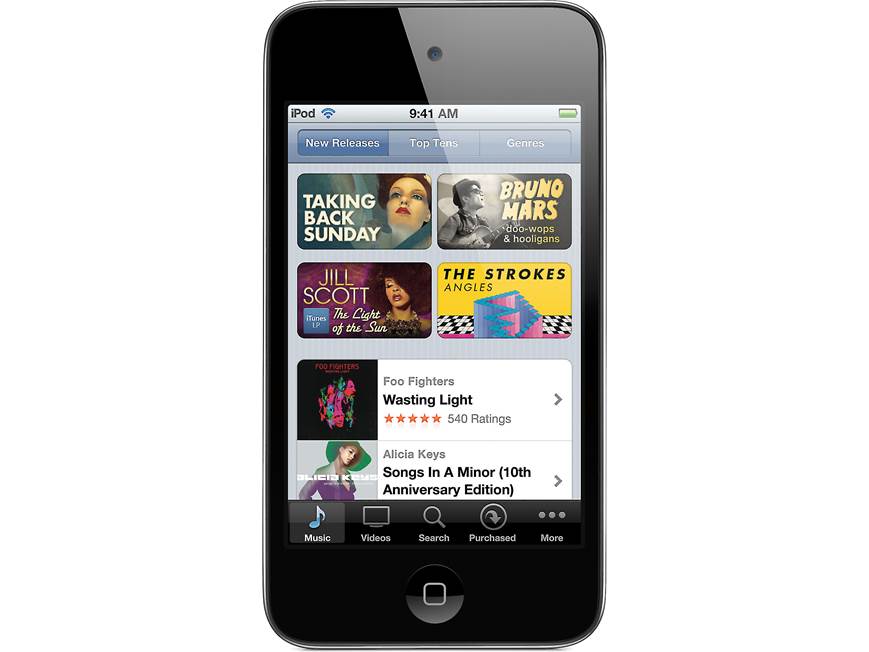 Apple 64GB iPod touch® (Black) Customizable Wi-Fi® digital media
