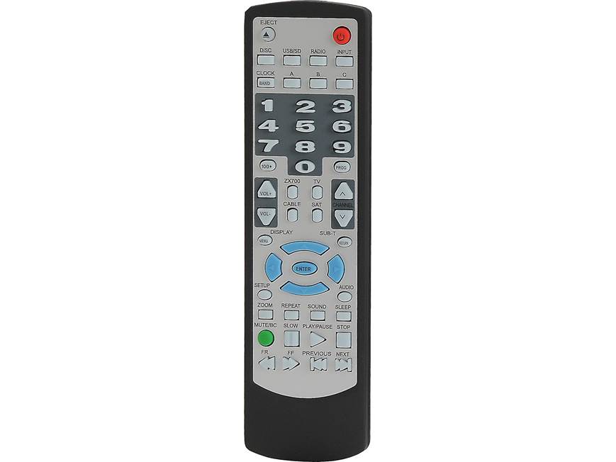 Concertone ZX690 DVD receiver at Crutchfield