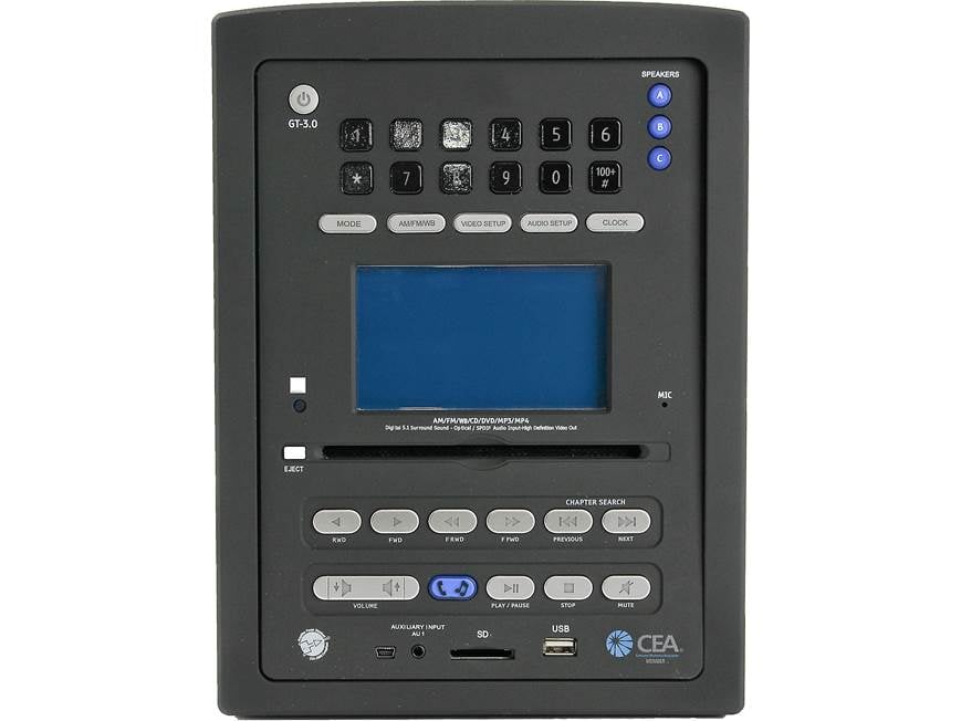 Concertone ZX800 DVD receiver at Crutchfield