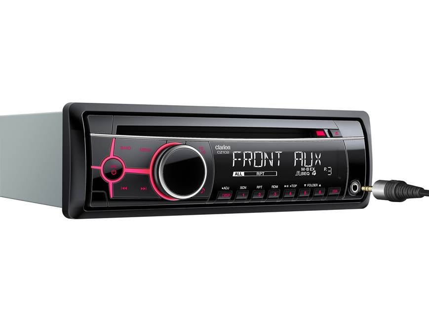 Clarion CZ102 CD receiver at Crutchfield