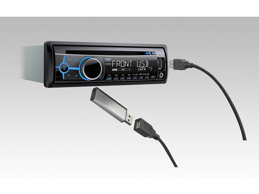 Clarion CZ202 CD receiver at Crutchfield