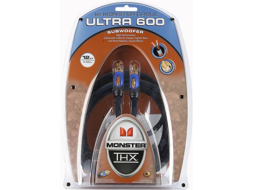 Monster Cable® Ultra 600 (12 feet): price, highlights, specs