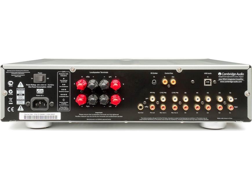 Cambridge Audio AZUR651A/BLK　プリメインアンプ Amazon | Cambridge Audio プリメインアンプ Azur651A [ブラック