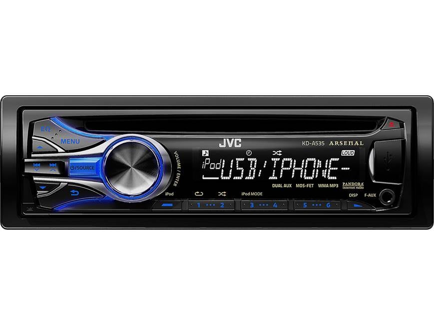 JVC Arsenal KD-A535 CD receiver at Crutchfield