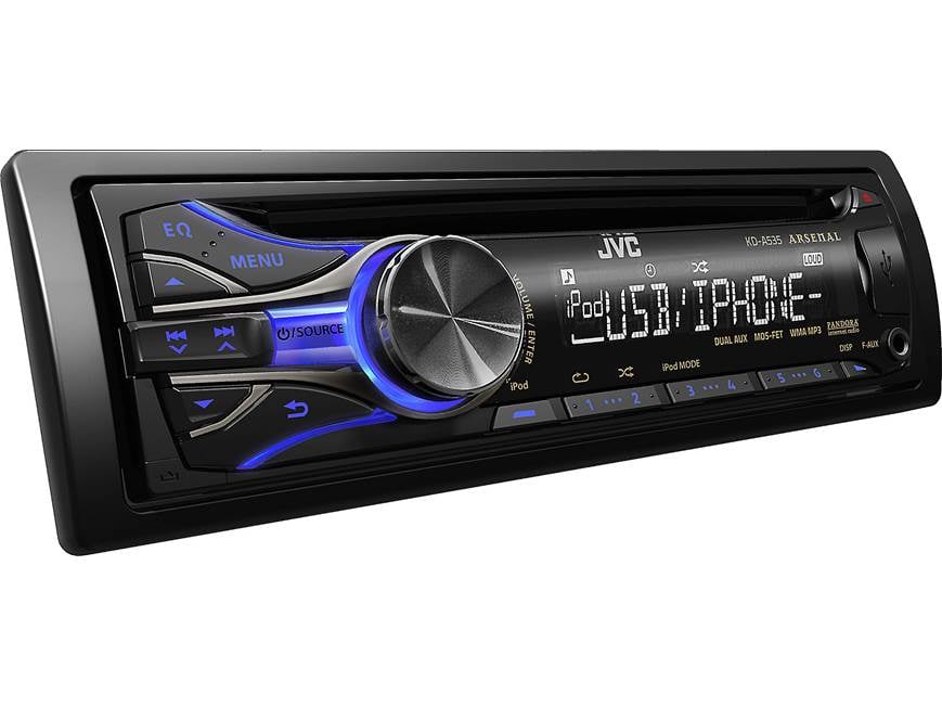 JVC Arsenal KD-A535 CD receiver at Crutchfield