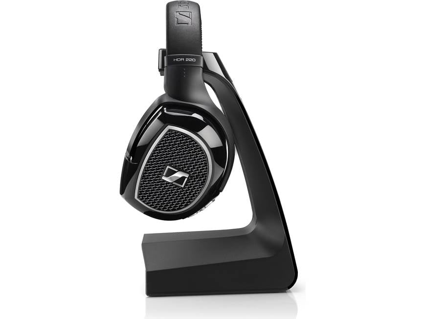 Sennheiser RS 220 Wireless headphones with docking station at