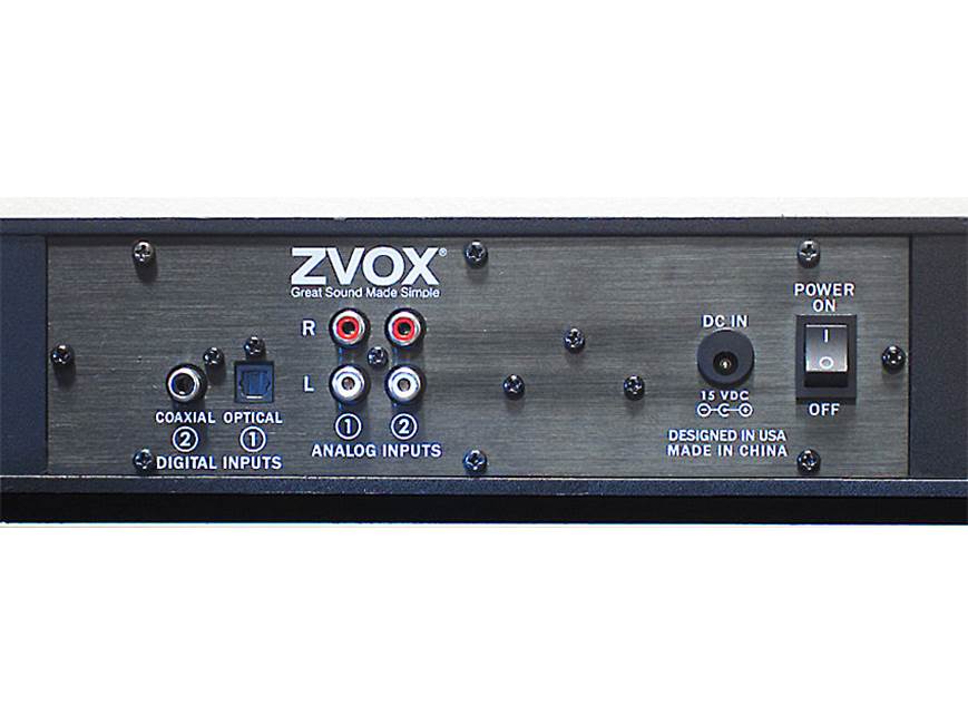 ZVOX SoundBase 220 Powered home theater sound system/platform for