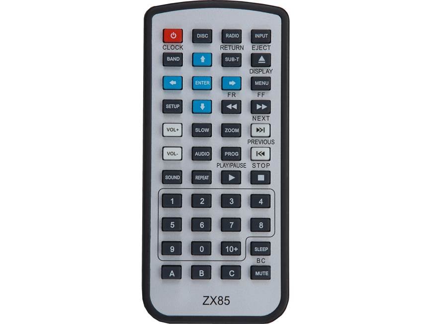 Concertone ZX85 DVD receiver at Crutchfield