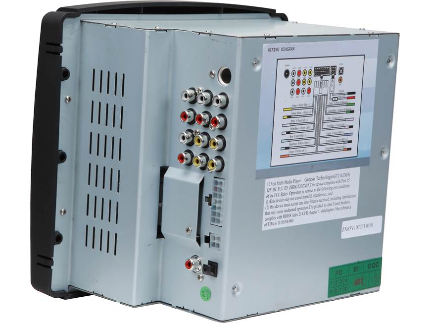 Concertone ZX85 DVD receiver at Crutchfield