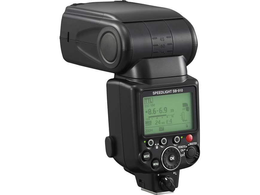 Nikon SB-910 Portable Speedlight flash unit for Nikon DSLRs and