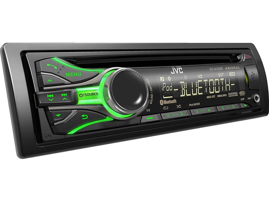 JVC Arsenal KD-A735BT CD receiver at Crutchfield