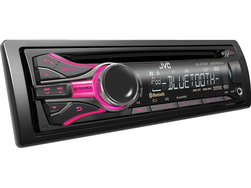 JVC Arsenal KD-A735BT CD receiver at Crutchfield