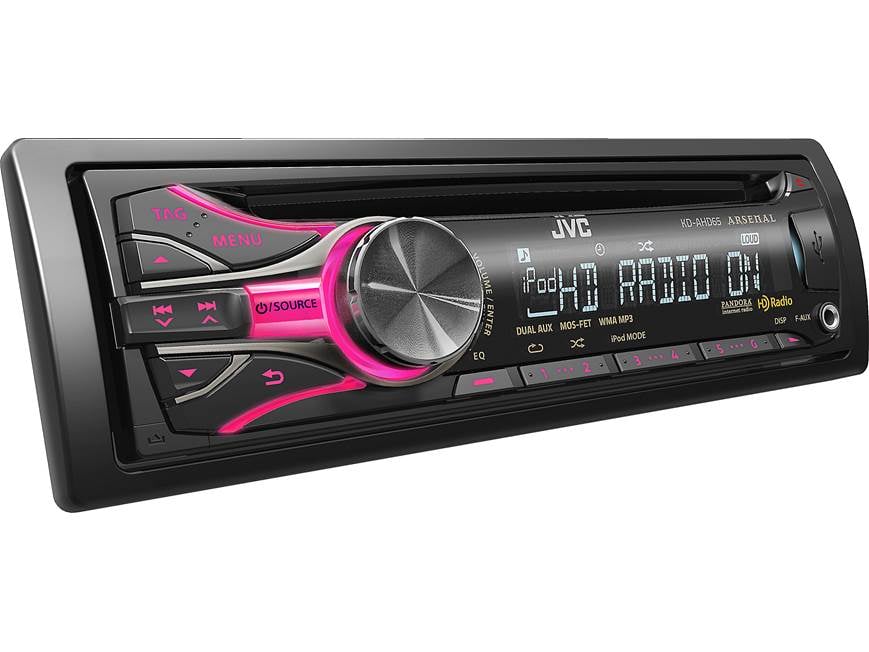 JVC Arsenal KD-AHD65 CD receiver at Crutchfield