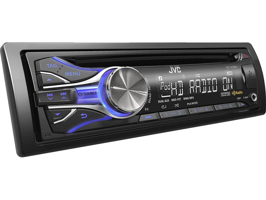 JVC KD-HDR61 CD receiver at Crutchfield
