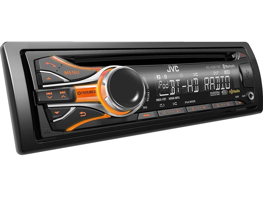 JVC KD-HDR71BT CD receiver at Crutchfield