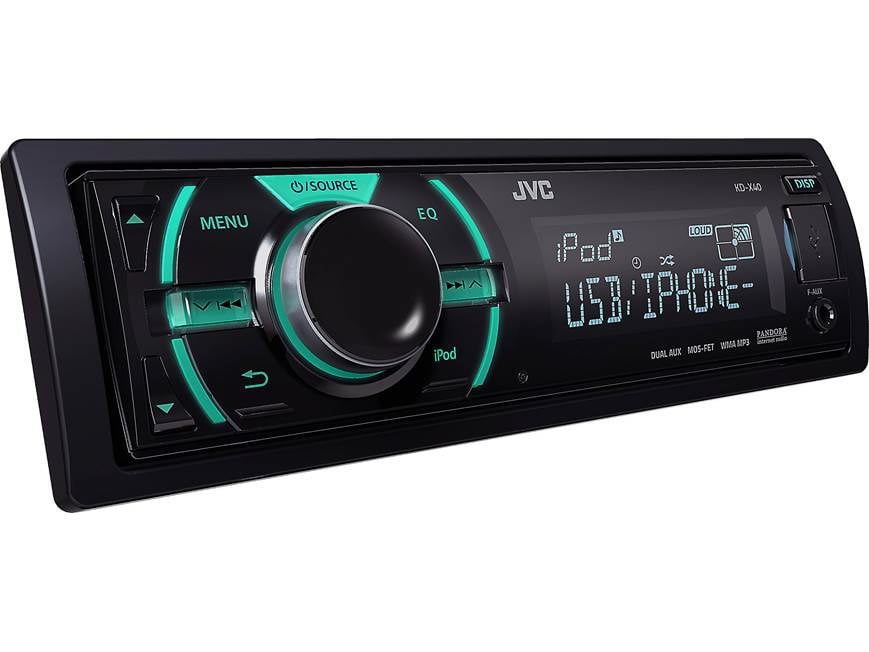 JVC KD-X40 Digital media receiver (New Stock) at Crutchfield