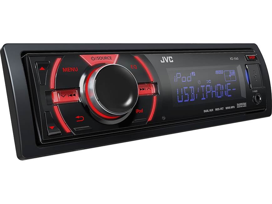 JVC KD-X40 Digital media receiver (New Stock) at Crutchfield