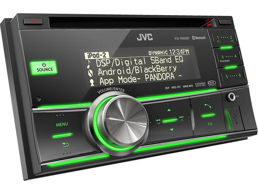 JVC KW-R900BT CD receiver at Crutchfield