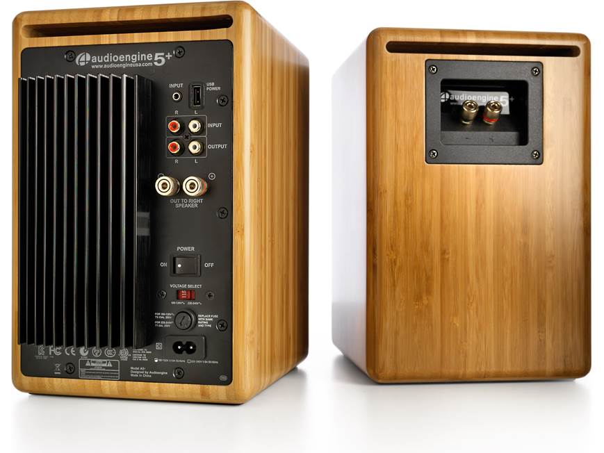 Audioengine A5+N Powered stereo speakers at Crutchfield