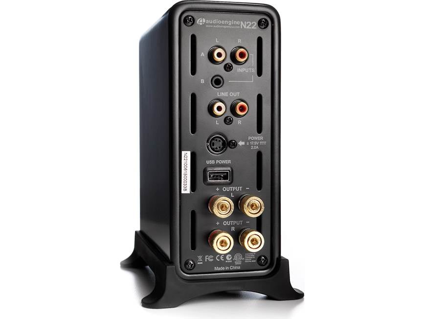 Audioengine N22 Desktop audio amplifier at Crutchfield