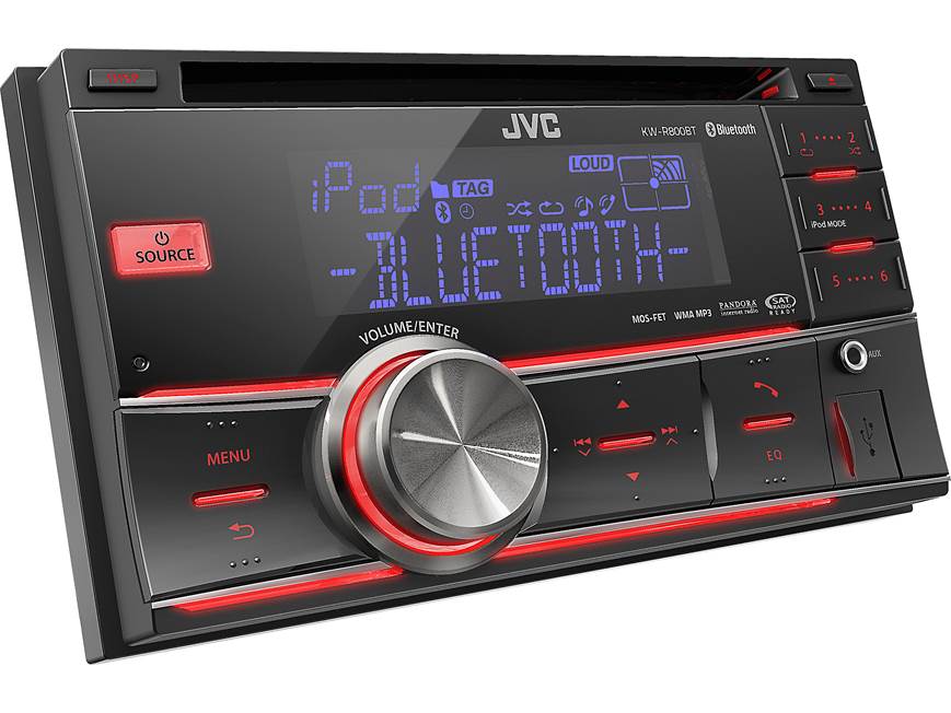 JVC KW-R800BT CD receiver at Crutchfield
