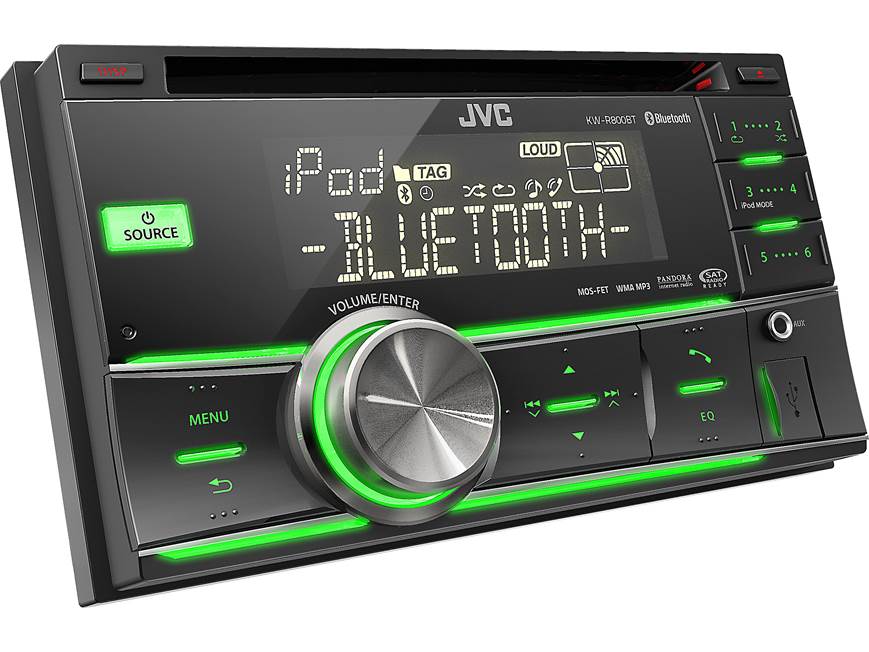 JVC KW-R800BT CD receiver at Crutchfield