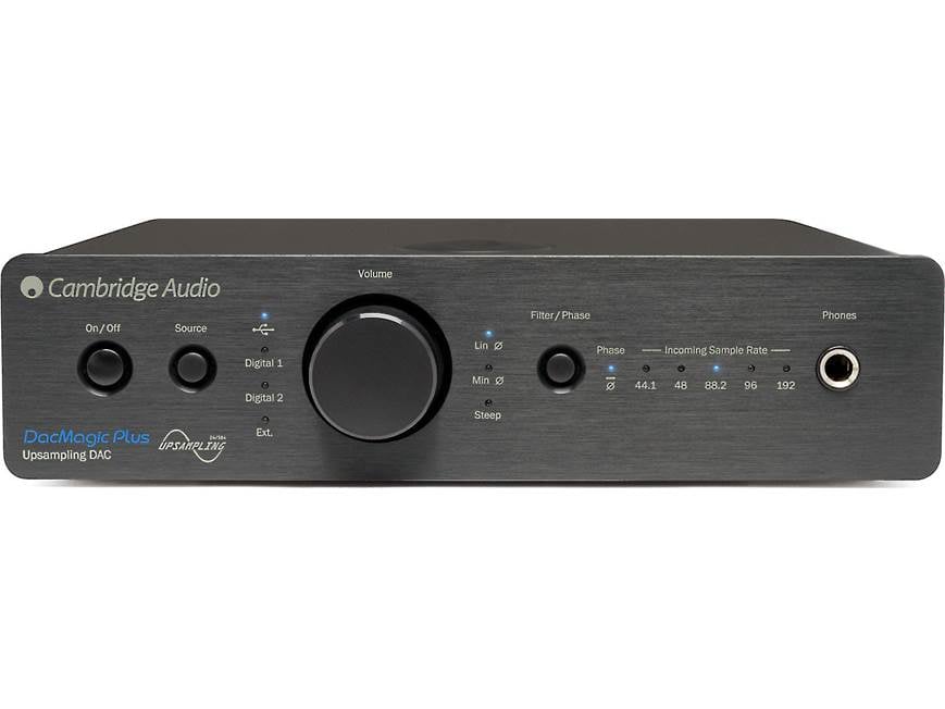 Cambridge Audio DacMagic Plus (Black) Stereo DAC/headphone amp