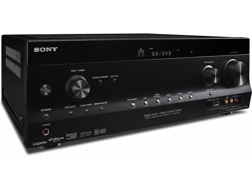 Sony STR-DH820 Home theater receiver 3D-ready HDMI switching at
