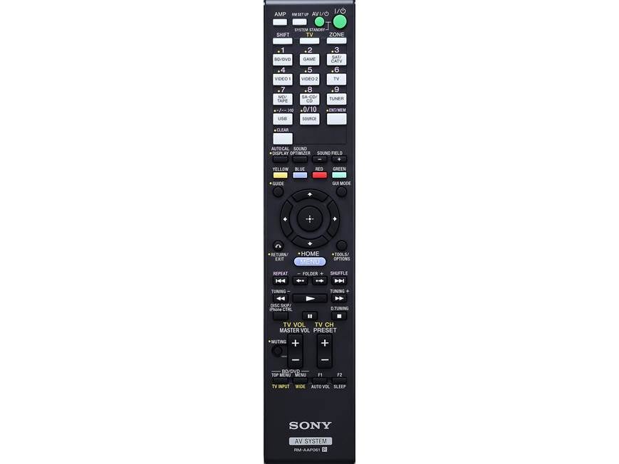 Sony STR-DH820 Home theater receiver 3D-ready HDMI switching at