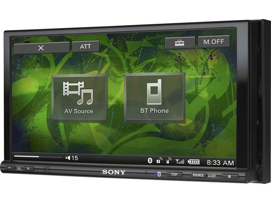 haruhiropapa ソニー HDD AV NAVI SYSTEM Sony XAV-72BT DVD receiver at Crutchfield