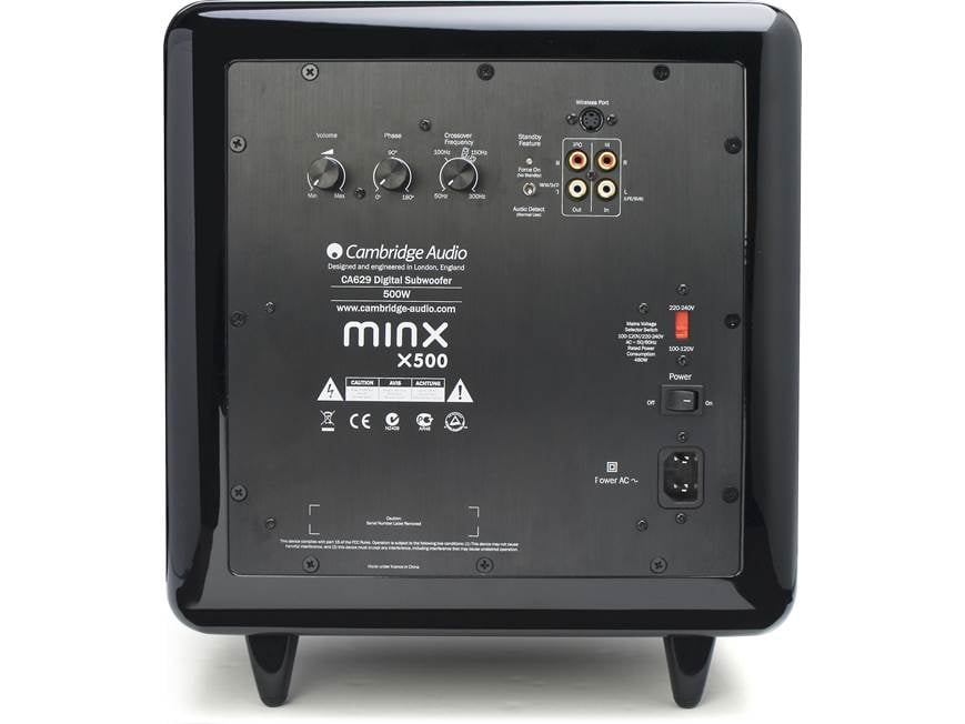 Cambridge Audio Minx X500 (White) Powered subwoofer (White) at