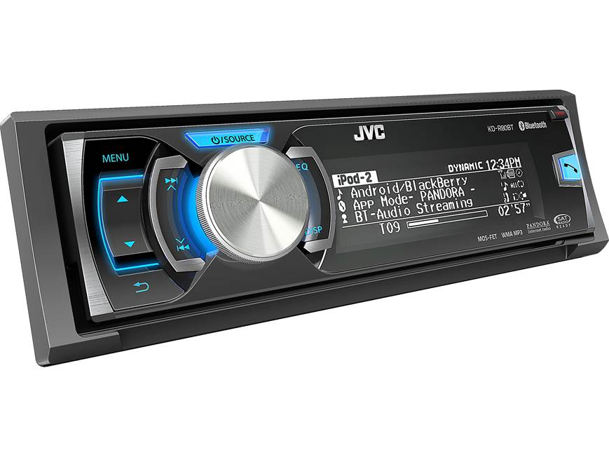 JVC KD-R80BT CD receiver at Crutchfield