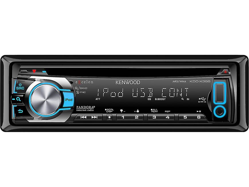 Kenwood Excelon KDC-X396 CD receiver (New stock) at Crutchfield