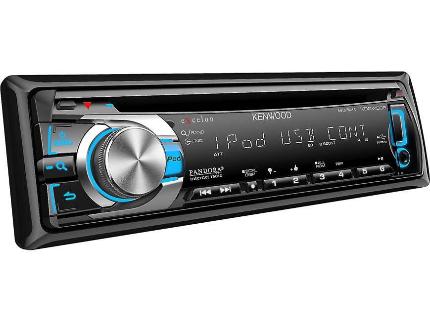 Kenwood Excelon KDC-X396 CD receiver (New stock) at Crutchfield