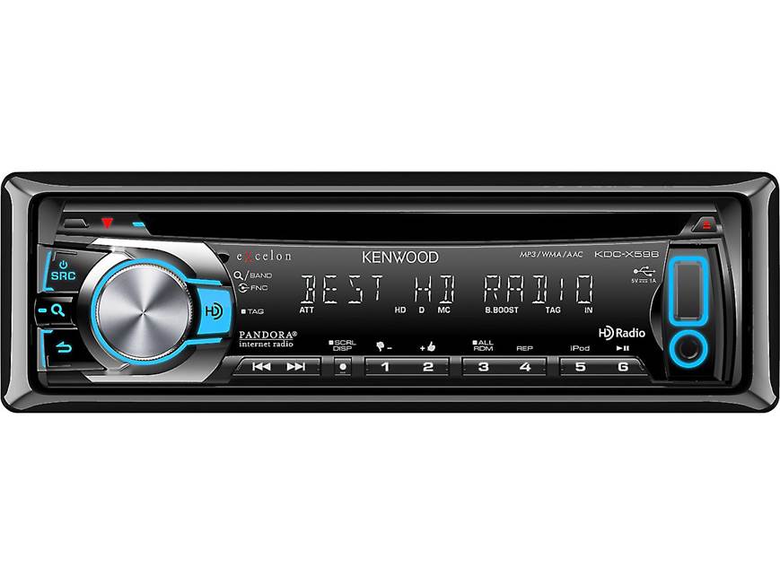 Kenwood Excelon KDC-X596 CD receiver (New stock) at Crutchfield