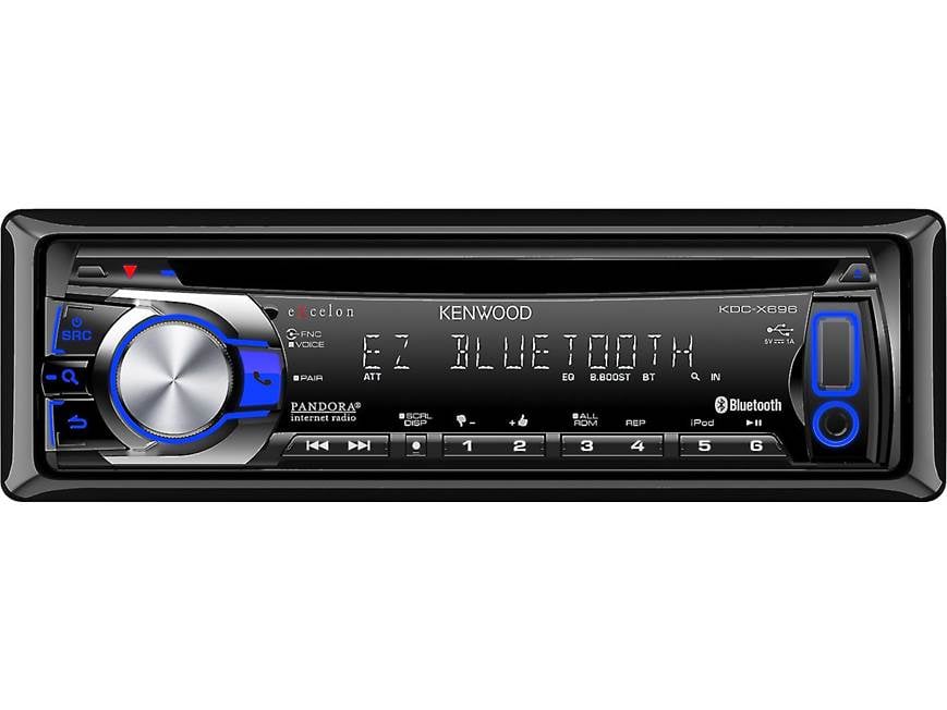 Kenwood Excelon KDC-X696 CD receiver (New Stock) at Crutchfield